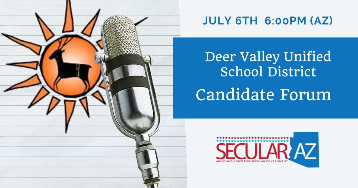DVUSD Candidate Forum on July 6 at 6p
