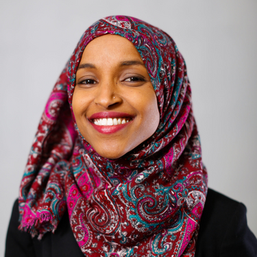 photo of Representative Ilhan Omar (D-MN)