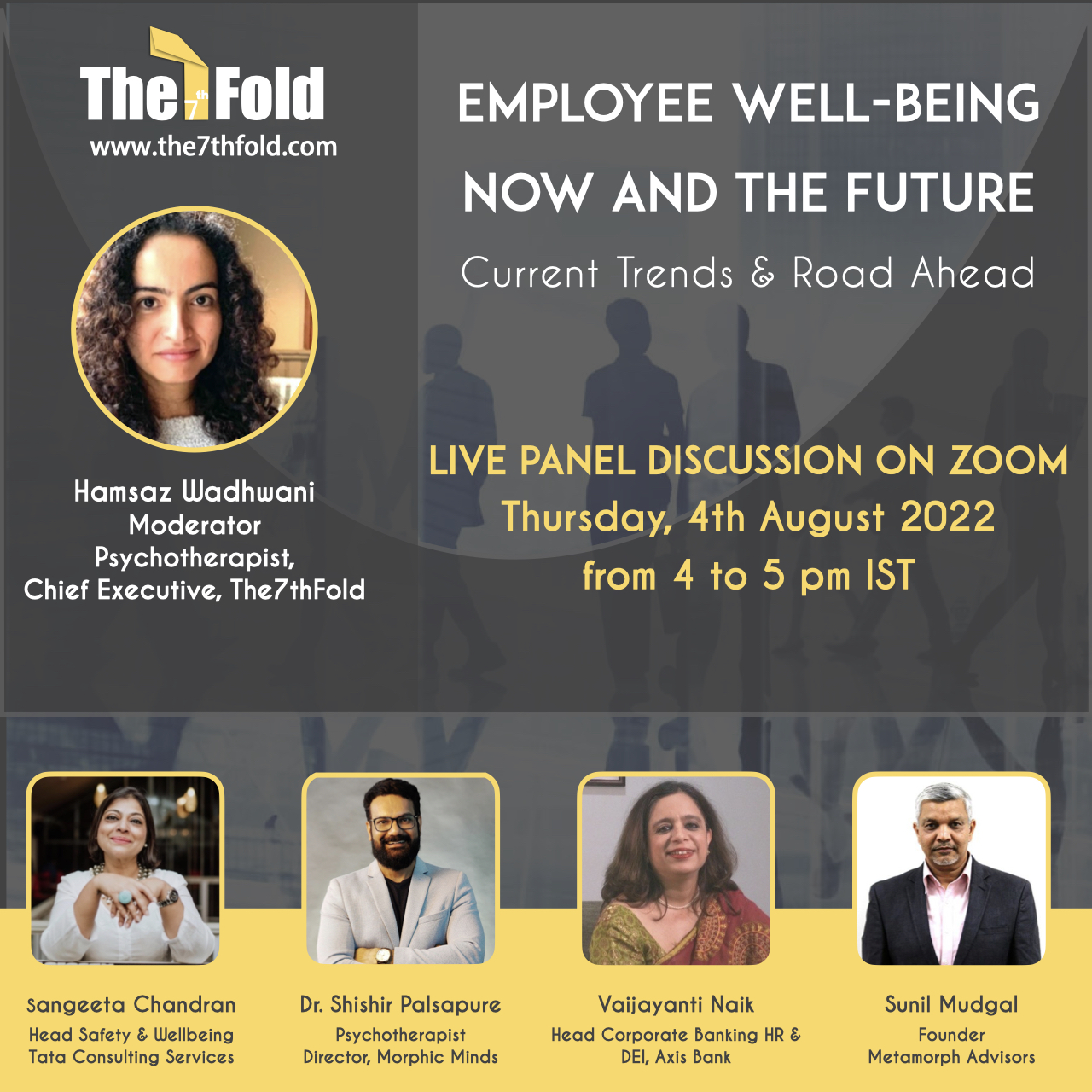 Panel Discussion on the Employee Wellbeing Trends of Now and Future