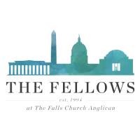 A City Scape of Washington, D.C. above the caption: The Fellows of The Falls Church Anglican, Established in 1994