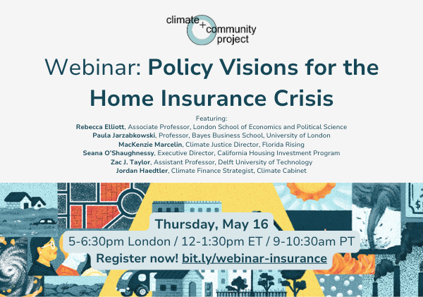 Policy Visions for the Home Insurance Crisis