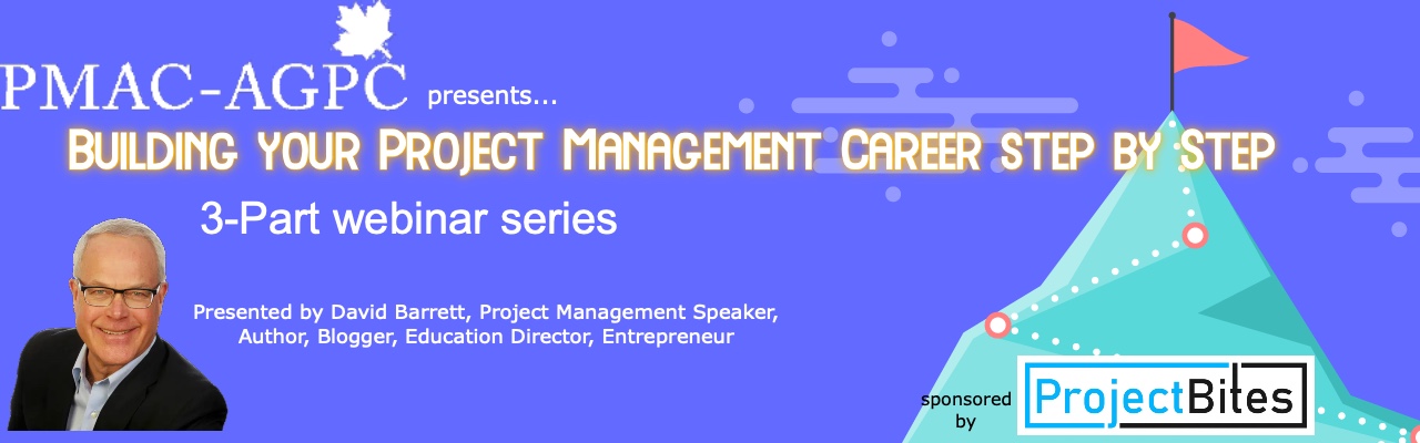 PMAC presents the developing you PM career webinar series