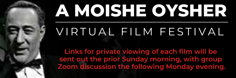 Each film will be available for private viewing for 36 hours beginning at 10 AM ET on the Sunday preceding the group discussion. Note: the links for private viewing will only be sent to those who have registered in advance for this group Zoom discussion.