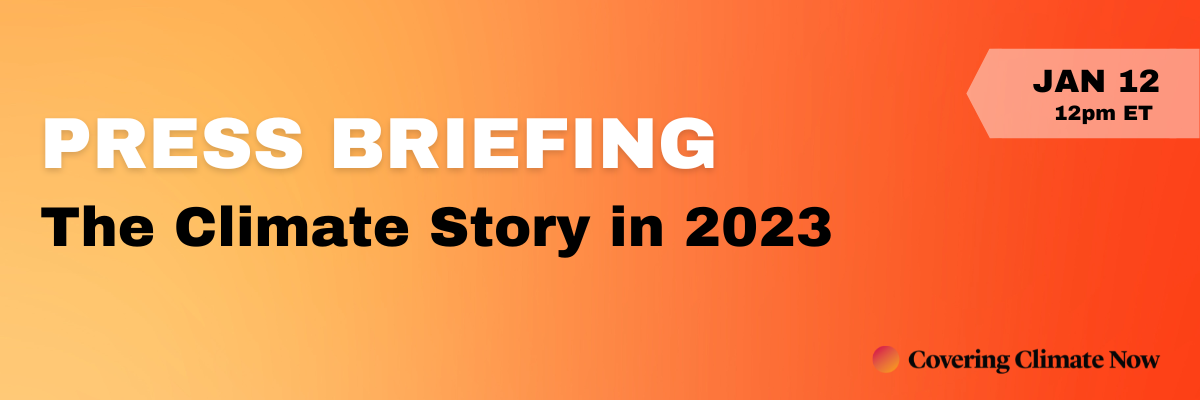 Press Briefing: The Climate Story in 2023