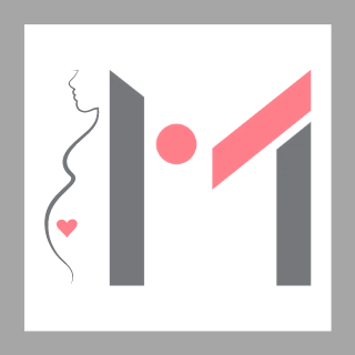 Logo of MATCH Coalition - Big letter "M" with the silhouette of an expecting woman