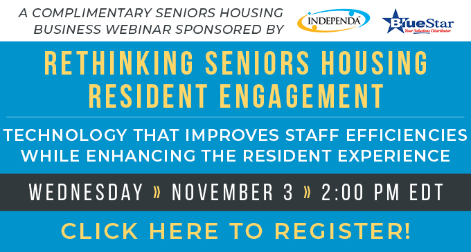 Rethinking Seniors Housing Resident Engagement: Technology That Improves Staff Efficiencies While Enhancing the Resident Experience