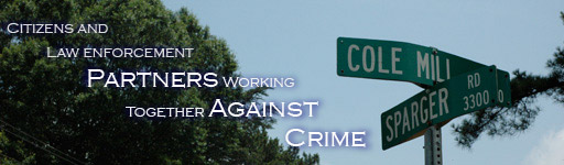 Partners Against Crime (PAC) is a community based volunteer organization that brings together citizens, law enforcement, city and county departments.