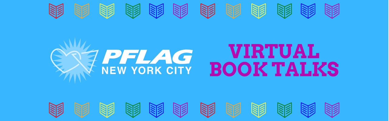 PFLAG NYC Virtual Book Talks Banner