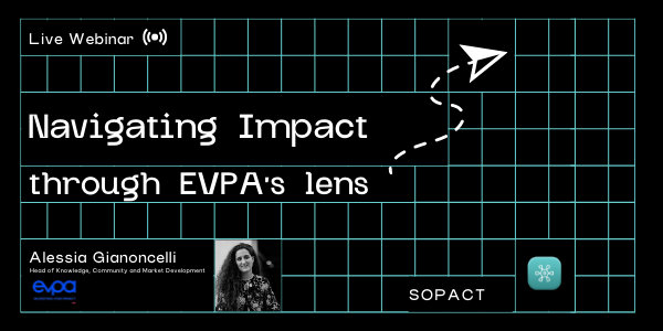 Sopact webinar with EVPA